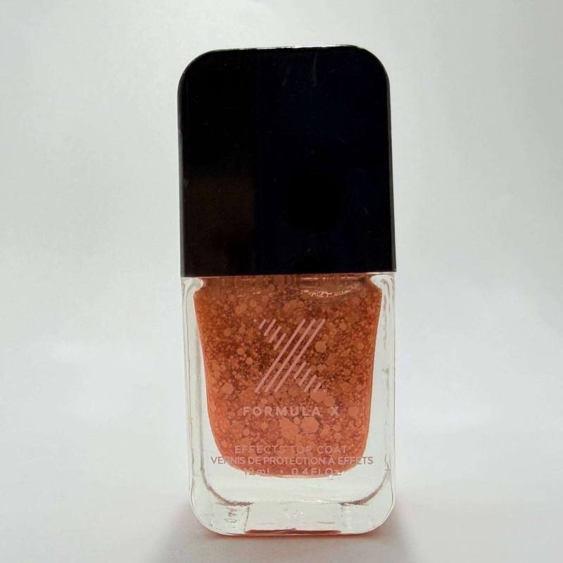 Formula X Effects Top Coat - Coral Orange Texture ( Firecracker ) 2 Formula X Effects Top Coat - Coral Orange Texture ( Firecracker ) - Image 2
