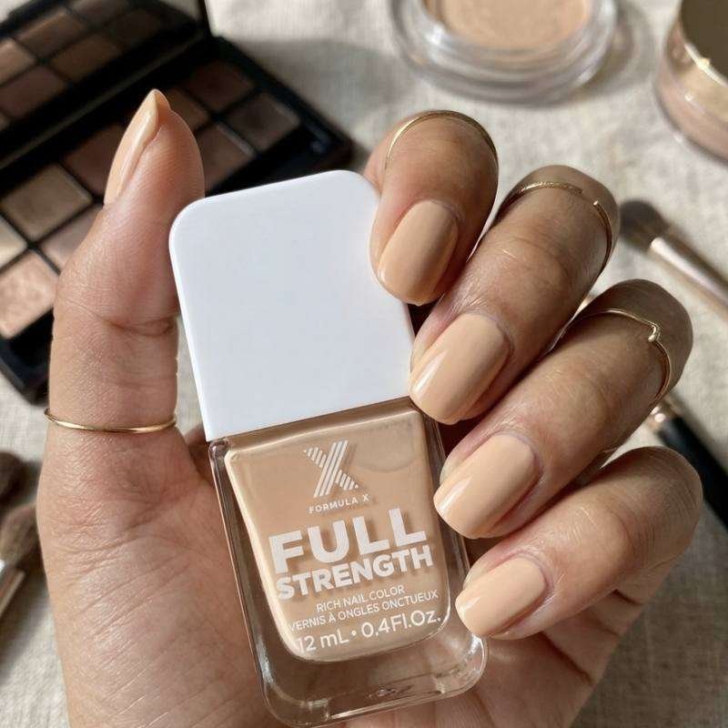 Formula X Full Strength Rich Nail Color - Nude Tan ( Less Is More )