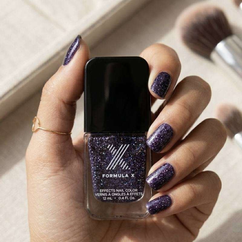 Formula X Effects Nail Color - Red Glitter Shimmer ( Aura )